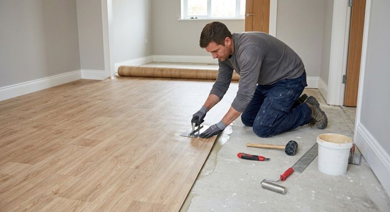 Vinyl Flooring Installation in Vernon Hills, IL