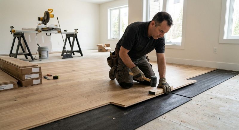 Engineered Wood Installation in Wilmette, IL