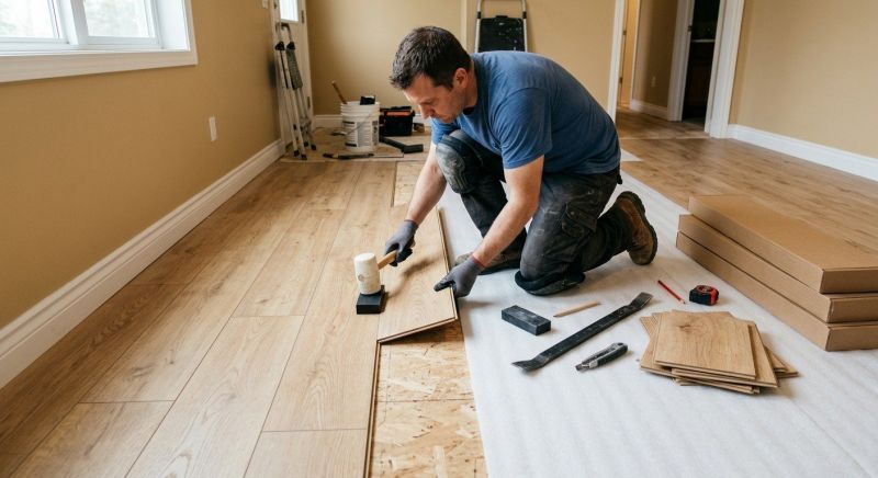 Laminate Floor Installation in Addison, IL
