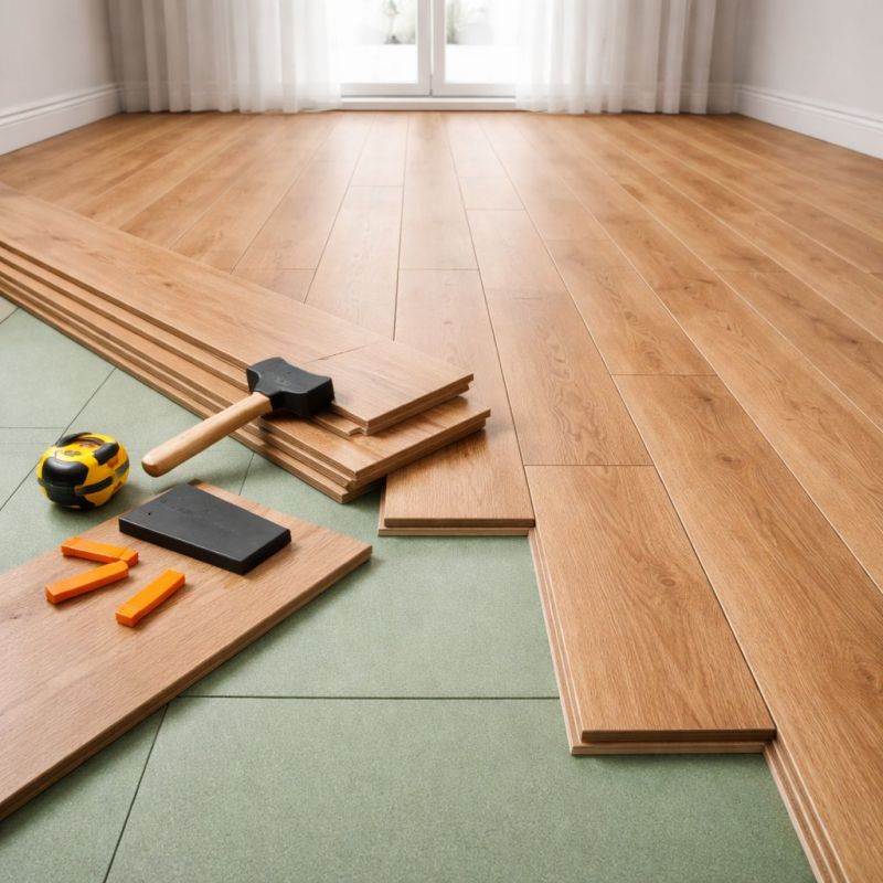 Laminate Floor Installation in Carol Stream, IL