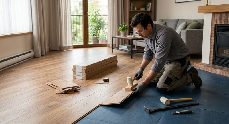 Laminate Floor Installation in Deerfield, IL