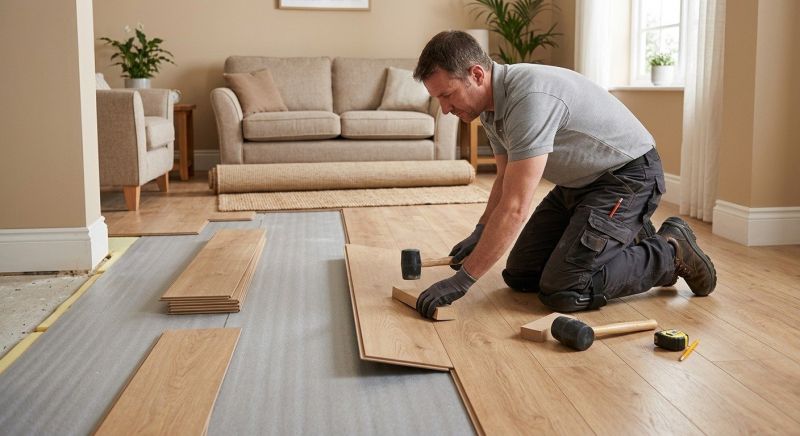 Laminate Floor Installation in Wilmette, IL