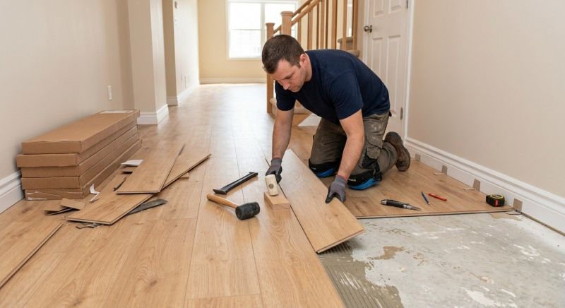Laminate Floor Replacement in Brookfield, IL
