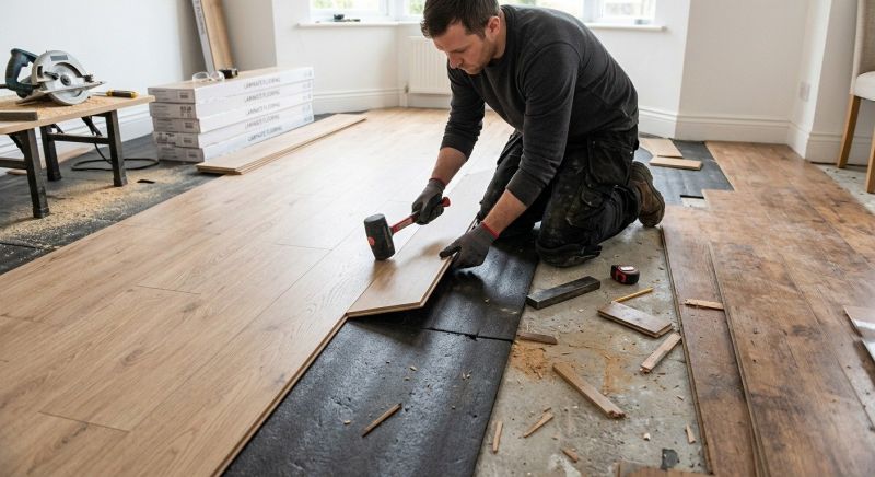 Laminate Floor Replacement in Carol Stream, IL