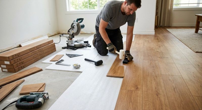 Laminate Floor Replacement in Hillside, IL