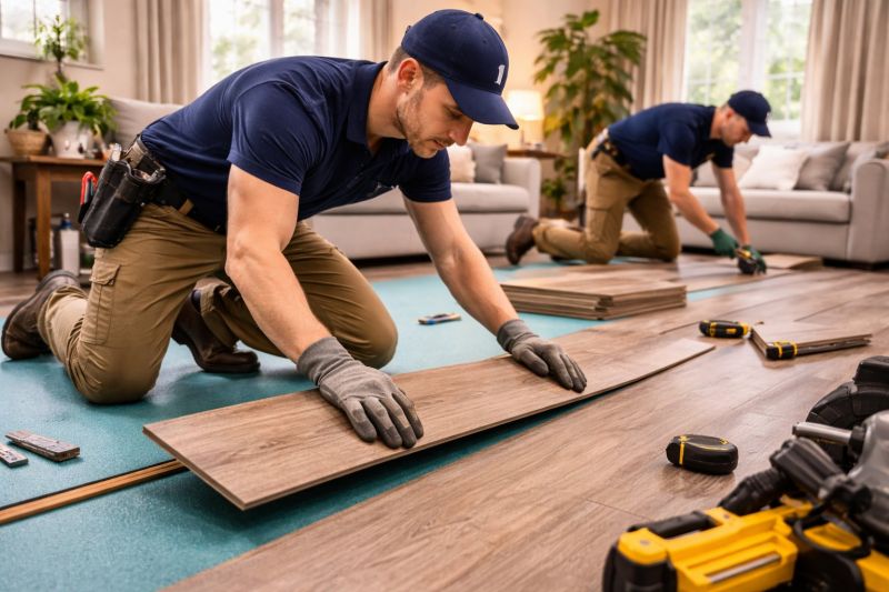 Laminate Floor Replacement in Lincolnwood, IL