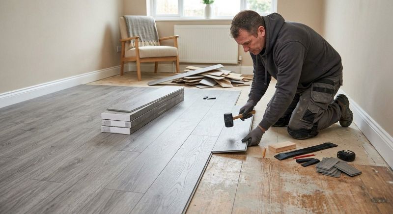 Laminate Floor Replacement in Lombard, IL
