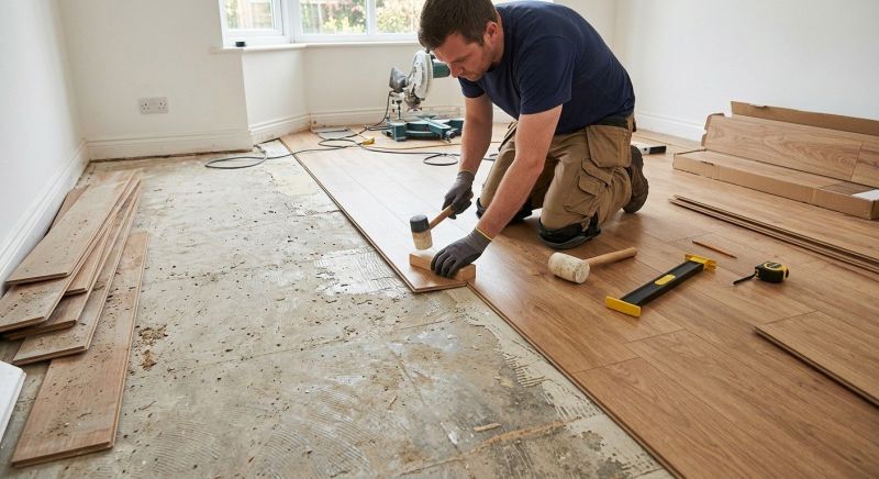 Laminate Floor Replacement in Lombard, IL