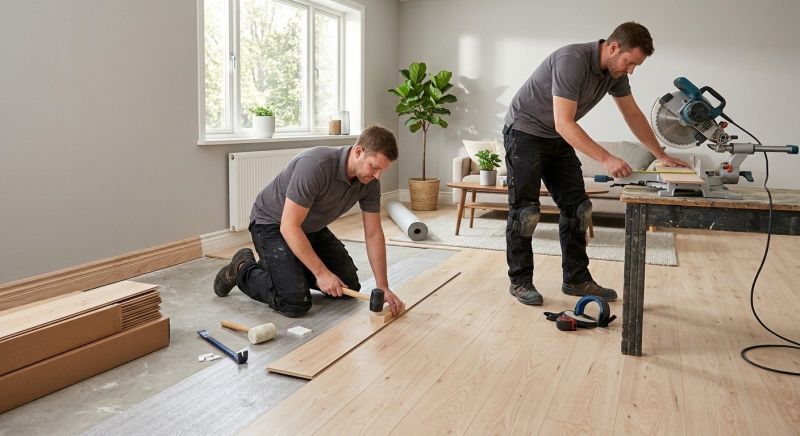 Laminate Wood Installation in Wilmette, IL