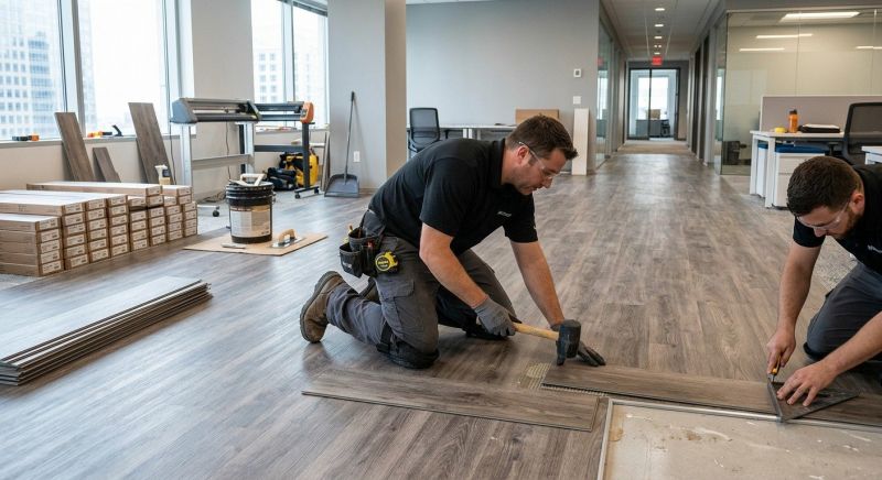 Linoleum Floor Installation in Des Plaines, IL