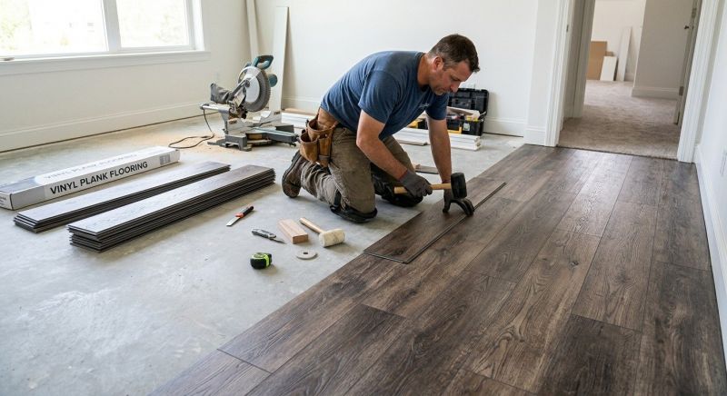 Linoleum Floor Installation in Glenview, IL