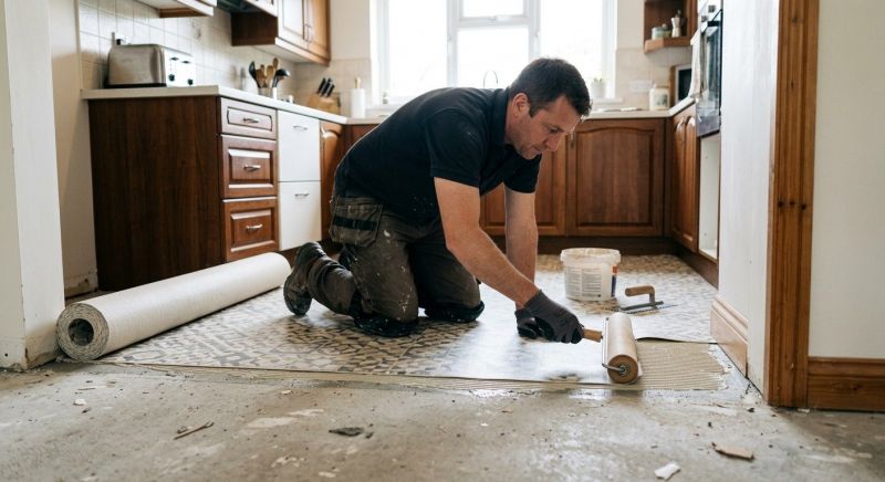 Linoleum Floor Installation in La Grange, IL