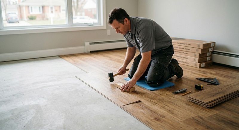 Linoleum Floor Installation in Mount Prospect, IL