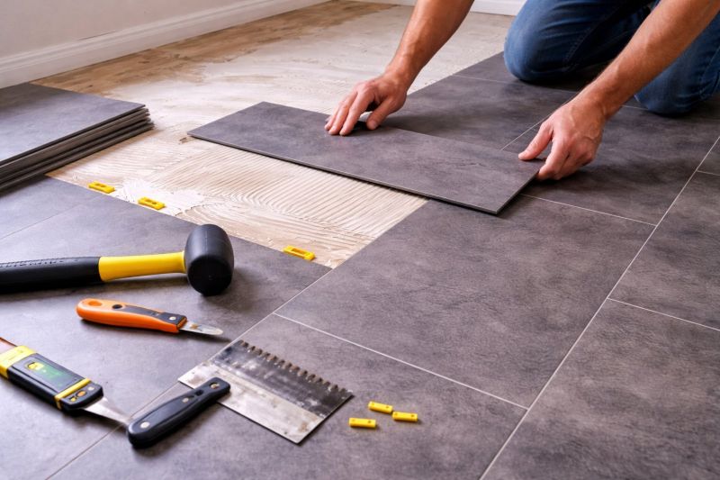Luxury Vinyl Tile Installation in Evergreen Park, IL
