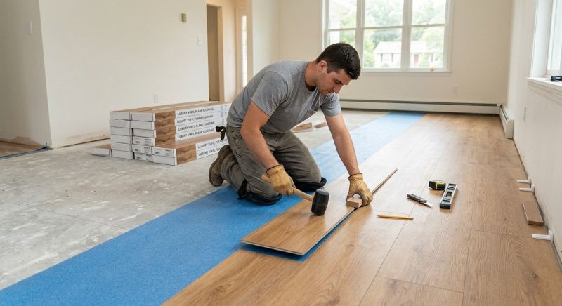 Lvt Flooring Installation in Hillside, IL