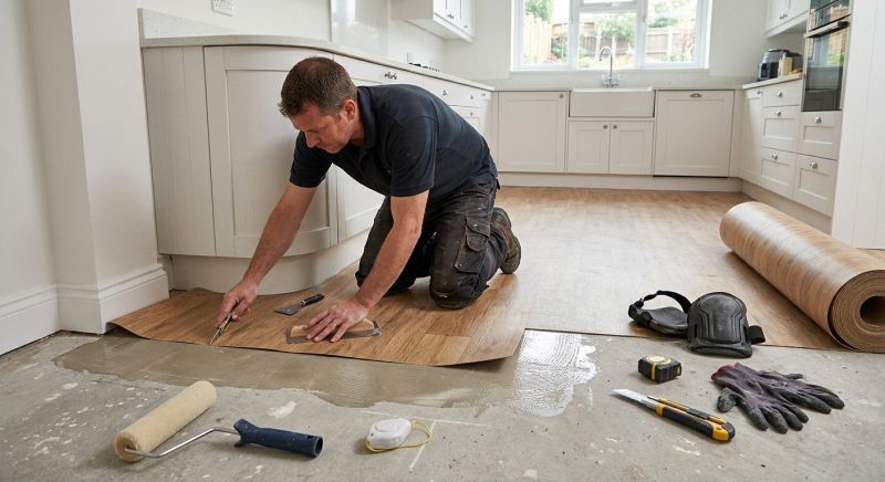 Sheet Linoleum Installation in Chicago, IL