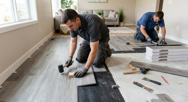 Vinyl Flooring Installation in Glenview, IL
