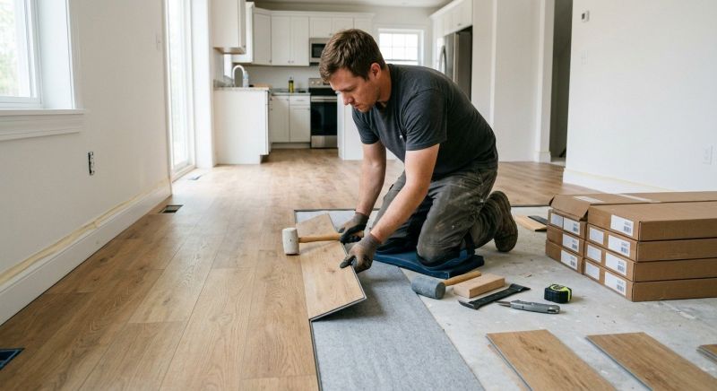 Vinyl Flooring Installation in Lake County, IL