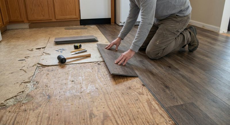 Vinyl Flooring Installation in Lombard, IL