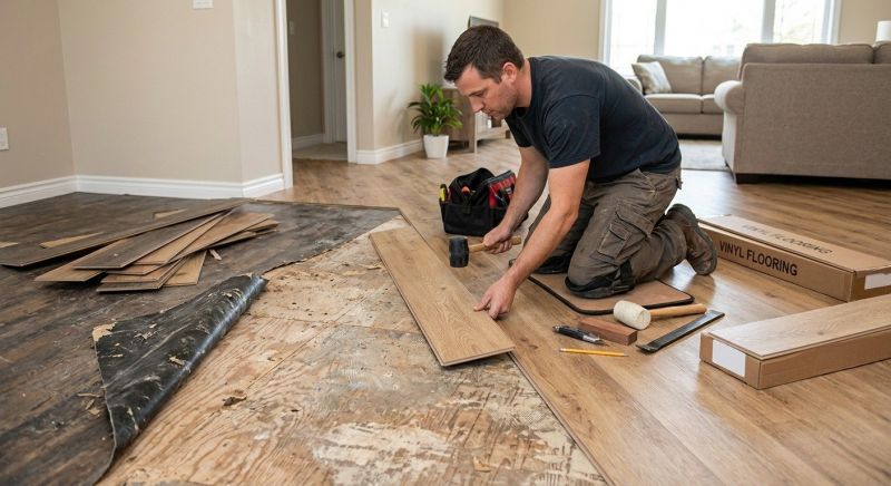 Vinyl Flooring Installation in Mount Prospect, IL